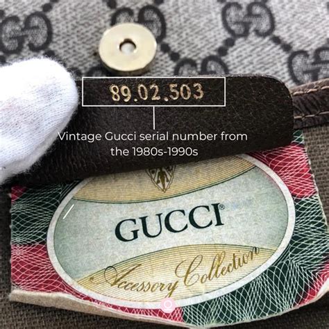 do gucci hats have serial numbers